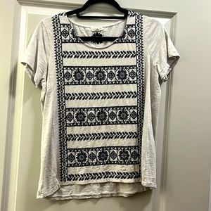 Garnet Hill Grey Top